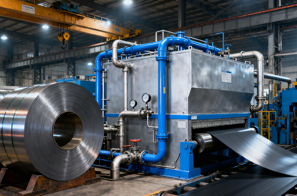 钢铁行业(热轧、冷轧)、机加工(汽车冲压、电镀、金属切削)