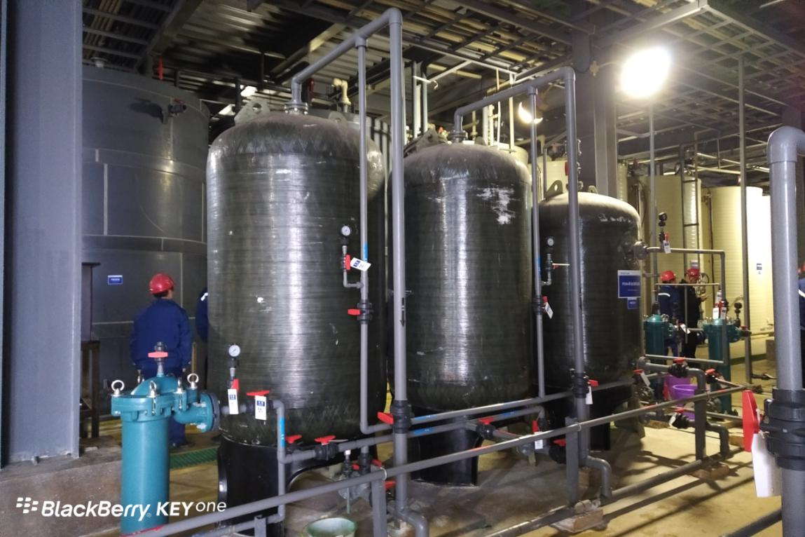 中伟集团三元材料湿法冶金生产溶液的有机相分离回收装置