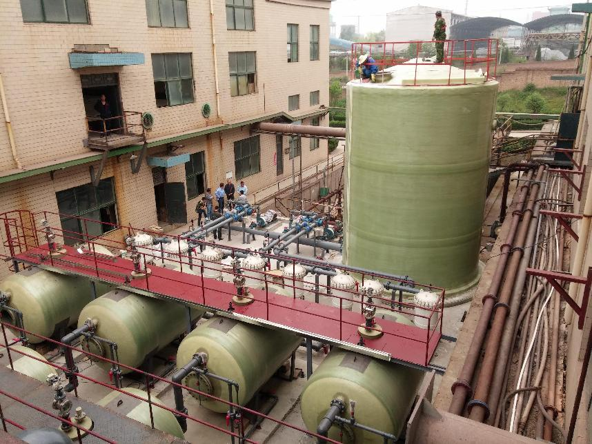 河南灵宝黄金电积铜生产线除油装置