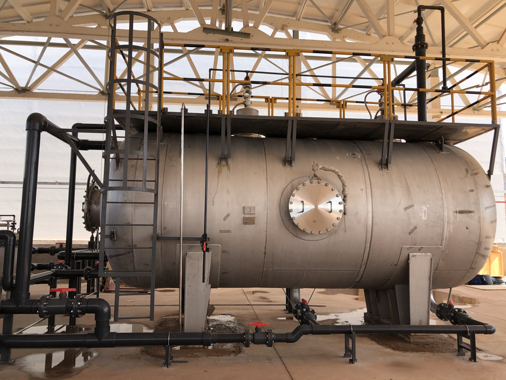 江西某公司金属冶炼生产线油水分离装置