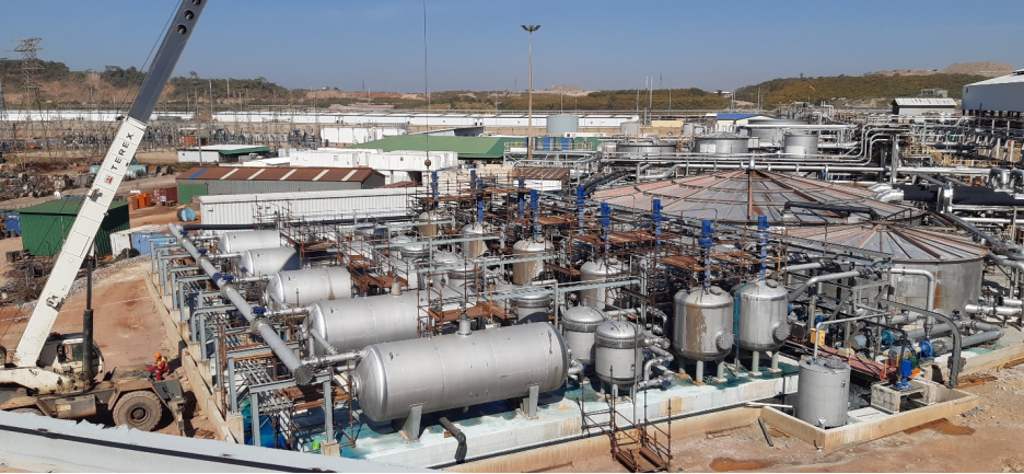 刚果（金）某公司富铜液净化除油项目